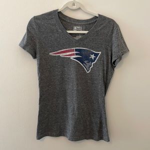 Heather Gray Fanatics Patriots Shirt